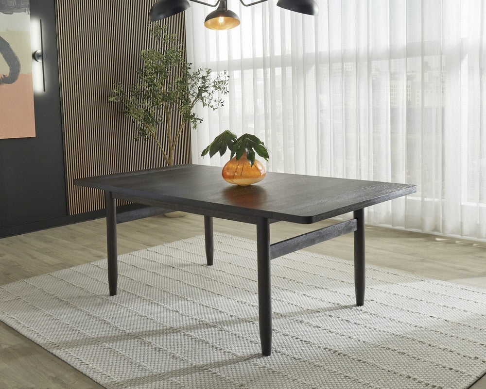 Modus Furniture - Rockport Double Extension Dining Table in Yin - QBTS60 view 6