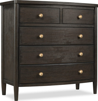 Modus Furniture - Rockport Five Drawer Small Chest in Yin - QBTS85 view 1