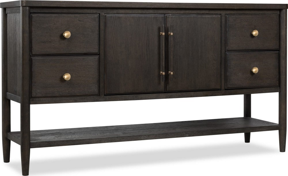 Modus Furniture - Rockport Four Drawer Two Door Sideboard in Yin - QBTS78 view 1