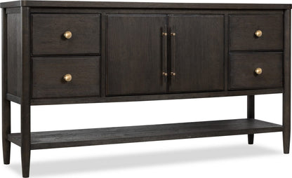 Modus Furniture - Rockport Four Drawer Two Door Sideboard in Yin - QBTS78 view 1