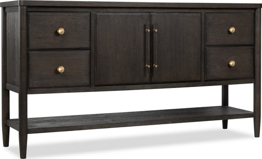 Modus Furniture - Rockport Four Drawer Two Door Sideboard in Yin - QBTS78 view 1