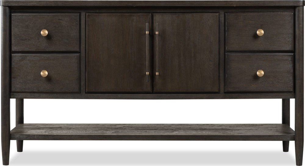 Modus Furniture - Rockport Four Drawer Two Door Sideboard in Yin - QBTS78 view 2