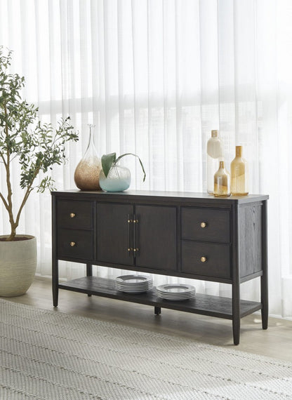 Modus Furniture - Rockport Four Drawer Two Door Sideboard in Yin - QBTS78 view 5