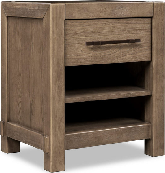 Modus Furniture - Roycroft 1 Drw NS - Hrvst Wood - XF3C81 view 1