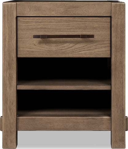 Modus Furniture - Roycroft 1 Drw NS - Hrvst Wood - XF3C81 view 2