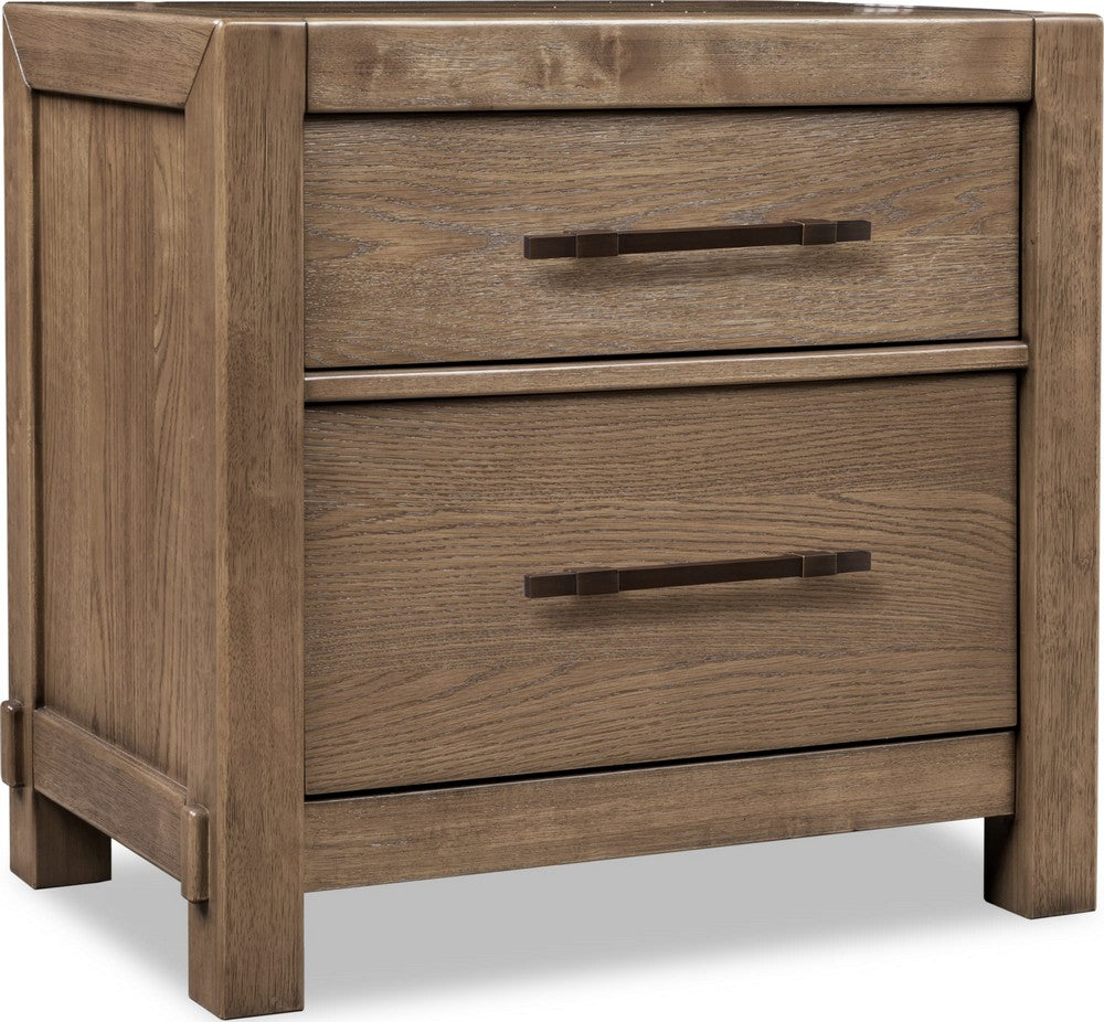 Modus Furniture - Roycroft 2 Drw NS - Hrvst Wood - XF3C81B view 1