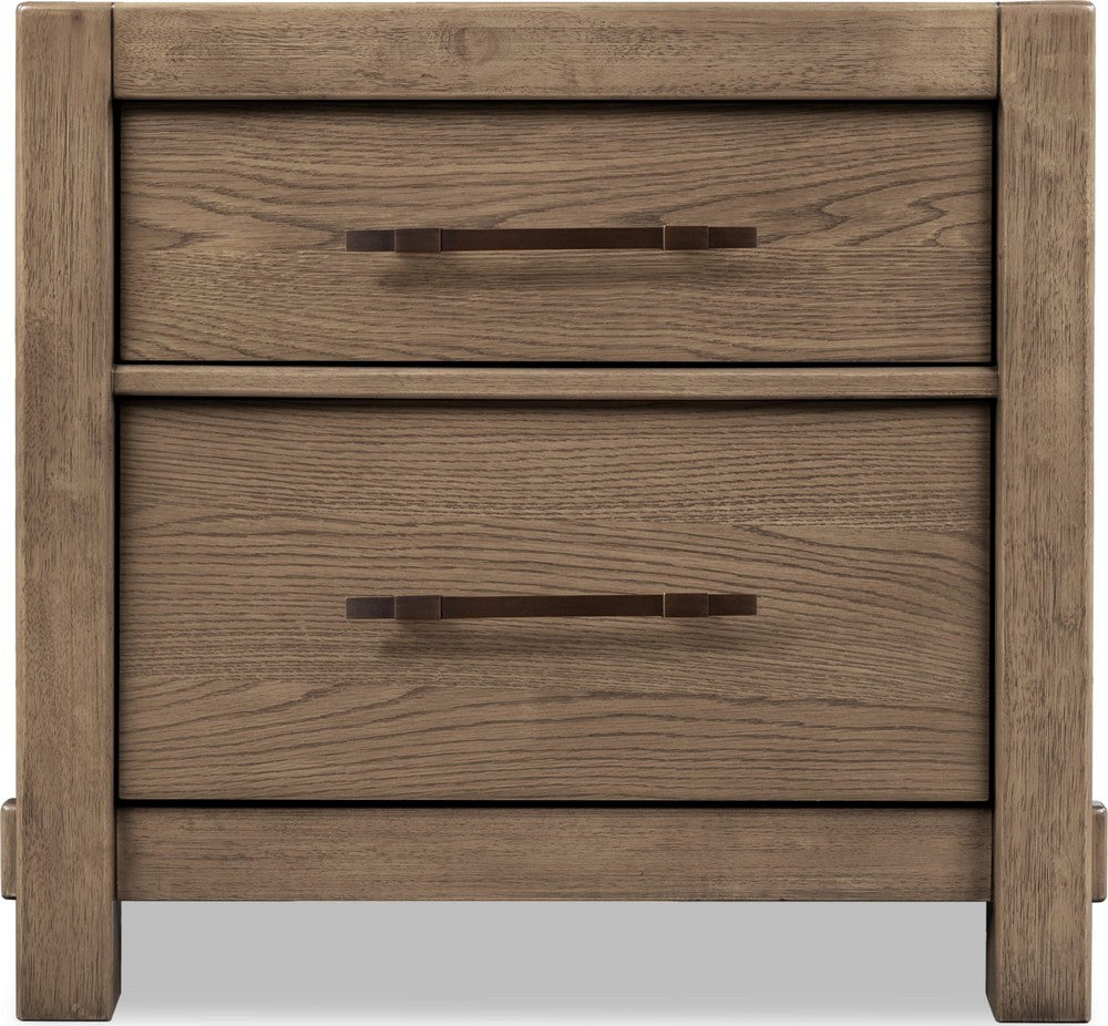 Modus Furniture - Roycroft 2 Drw NS - Hrvst Wood - XF3C81B view 2
