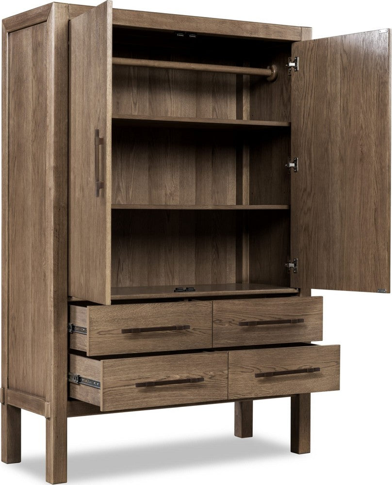 Modus Furniture - Roycroft Accnt Chest - Hvst Wd - XF3C85 view 3
