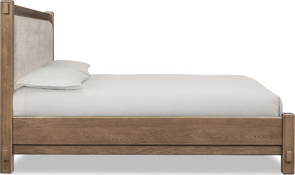Modus Furniture - Roycroft QN Bed - Bn/Hrvst Wd - XF3CA5 view 3