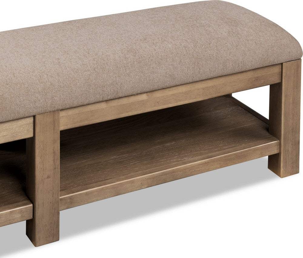 Modus Furniture - Roycroft Wd/Up Bench - Bn/H Wd - XF3C88 view 6