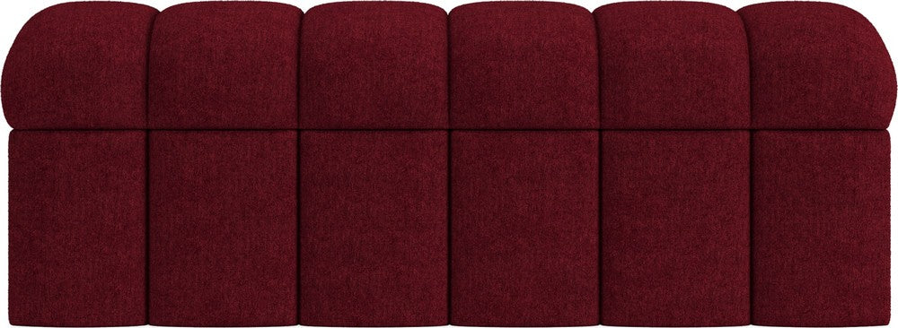 Modus Furniture - Savage Upholstered Storage Bench in Ruby Chenille - SRWL88 view 2