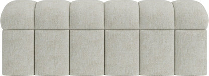 Modus Furniture - Savage Upholstered Storage Bench in Sandy Chenille - SRXK88 view 2