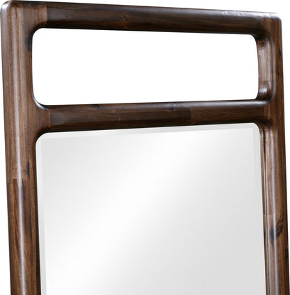 Modus Furniture - Sol Beveled Glass Floor Mirror in Brown Spce - NXLJ83FL view 3