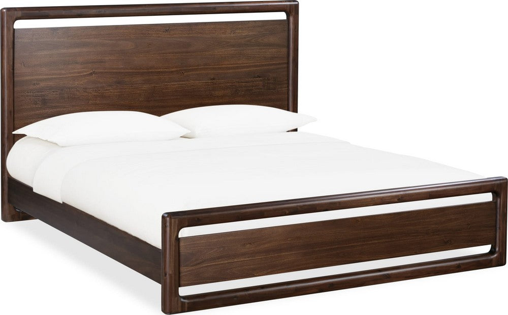 Modus Furniture - Sol Full-size Acacia Wood Platform Bed in Brown Spice - NXLJH4 view 1