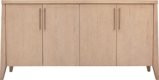Modus Furniture - Sumire Four Door Ash Wood Sideboard in Ginger - QETW78 view 2