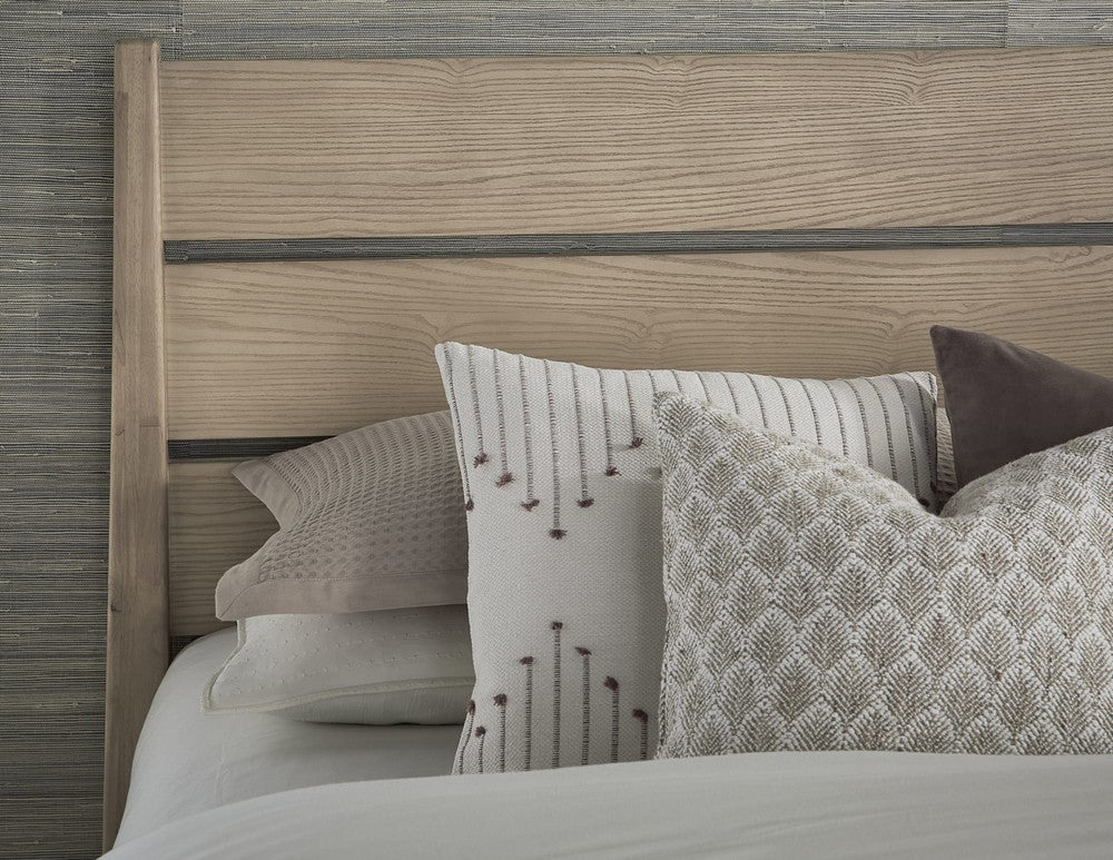 Modus Furniture - Sumire Queen-size Slatted Ash Wood Platform Bed in Ginger - QETWH5 view 7