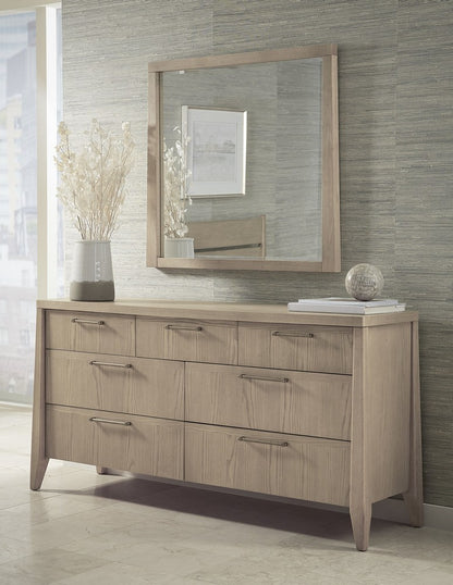 Modus Furniture - Sumire Seven Drawer Ash Wood Dresser in Ginger - QETW82 view 3
