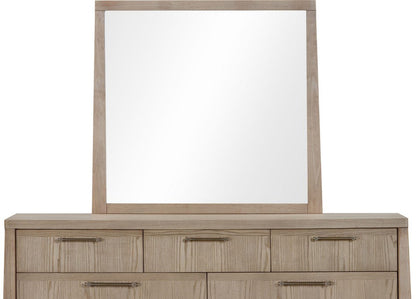 Modus Furniture - Sumire Wall or Dresser Mirror in Ginger - QETW83 view 3