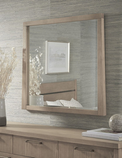 Modus Furniture - Sumire Wall or Dresser Mirror in Ginger - QETW83 view 4