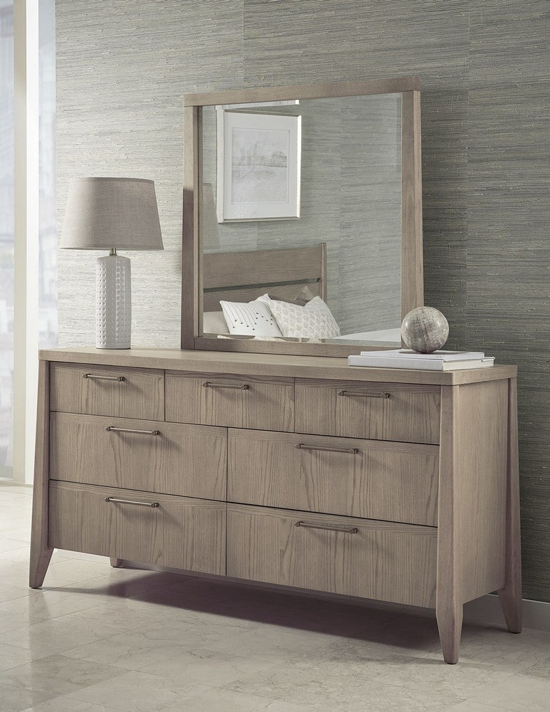 Modus Furniture - Sumire Wall or Dresser Mirror in Ginger - QETW83 view 6
