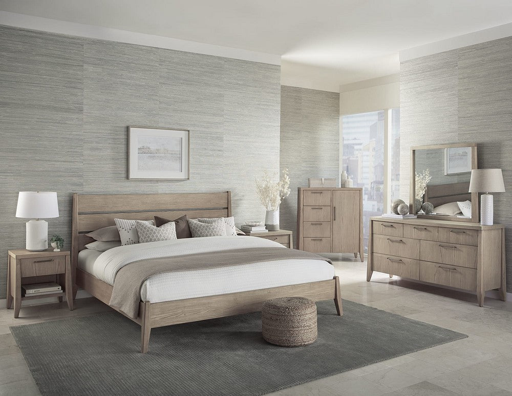 Modus Furniture - Sumire Wall or Dresser Mirror in Ginger - QETW83 view 7