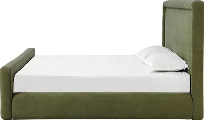 Modus Furniture - Summit Uph King Bed - Moss - WG2JH7 view 3