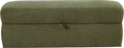 Modus Furniture - Summit Uph Strg Bench - Moss - WG2J91 view 1