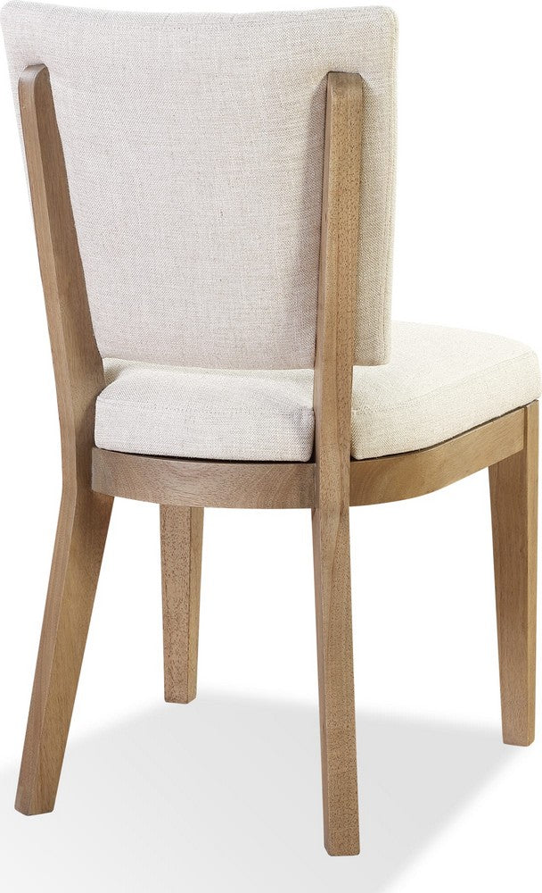 Modus Furniture - Sumner Channel Back Upholstered Dining Chair in Natural - NDMT64_1 view 4