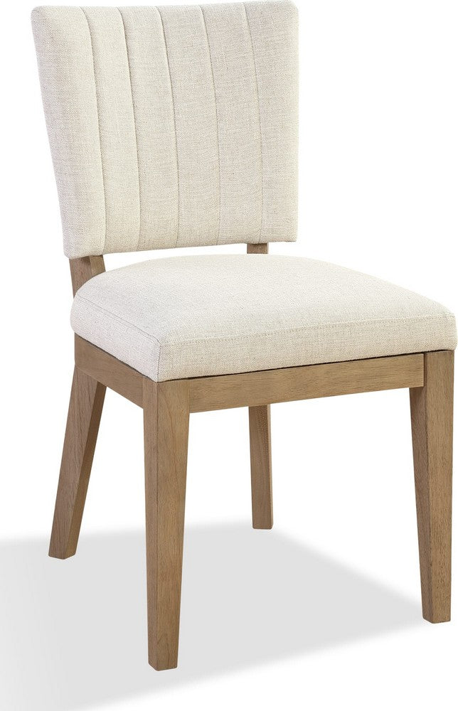 Modus Furniture - Sumner Channel Back Upholstered Dining Chair in Natural Set of 2 - NDMT64_2 view 1
