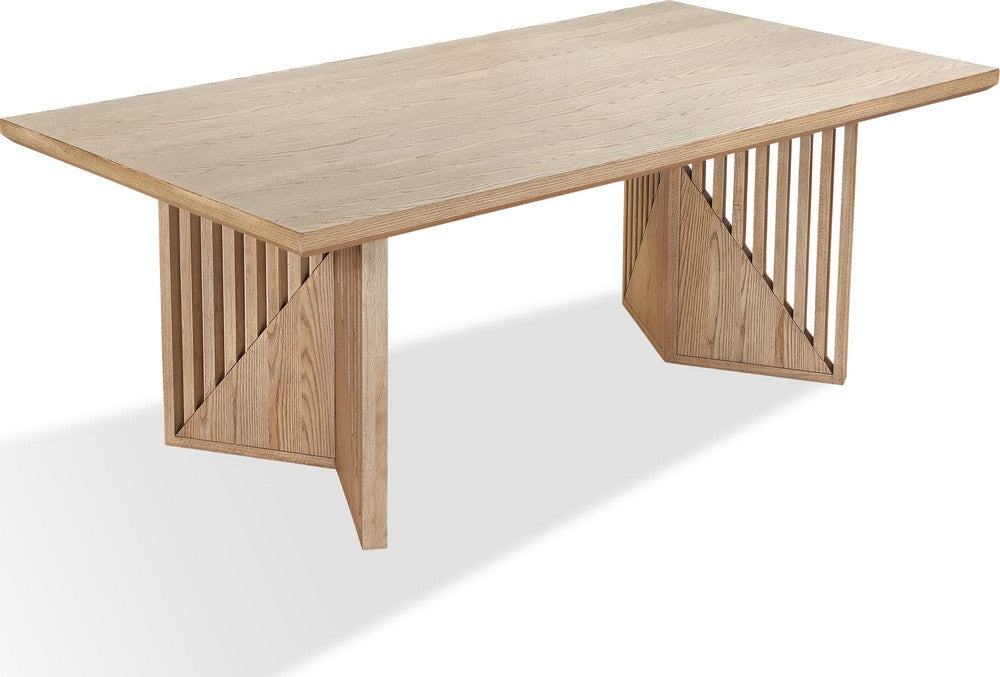 Modus Furniture - Sumner Double Pedestal Oak Dining Table in Natural - NDMT60 view 1
