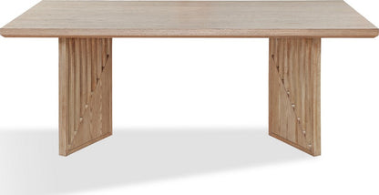 Modus Furniture - Sumner Double Pedestal Oak Dining Table in Natural - NDMT60 view 2