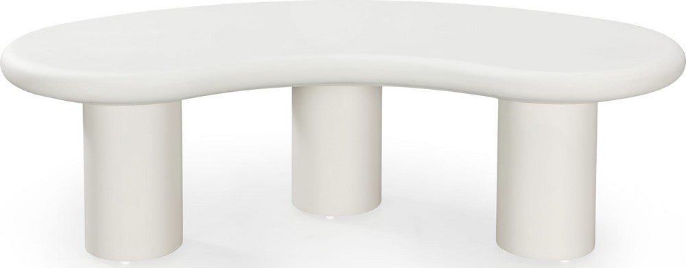 Modus Furniture - Sven Tall Wooden Coffee Table in Rice - QTUJ21L view 1