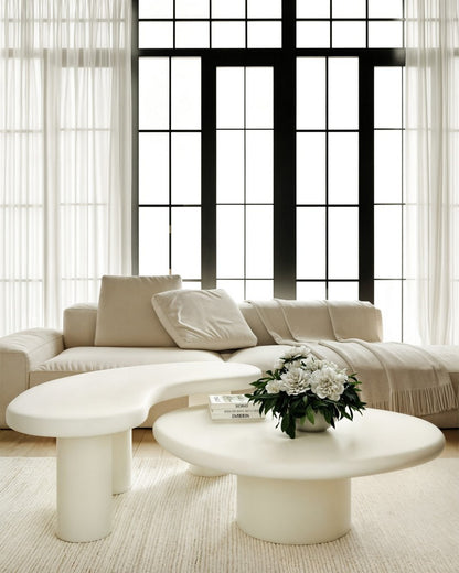 Modus Furniture - Sven Tall Wooden Coffee Table in Rice - QTUJ21L view 5