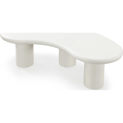 Modus Furniture - Sven Tall Wooden Coffee Table in Rice - QTUJ21L view 9
