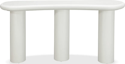 Modus Furniture - Sven Wooden Console Table in Rice - QTUJ23 view 1