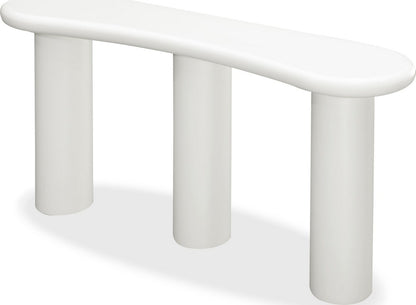 Modus Furniture - Sven Wooden Console Table in Rice - QTUJ23 view 2