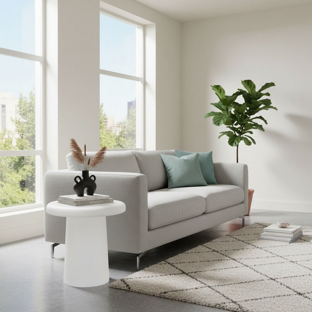 Modus Furniture - Sven Wooden End Table in Rice - QTUJ22 view 4