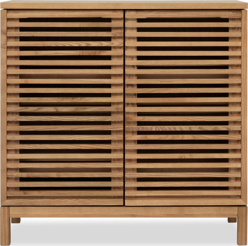 Modus Furniture - Tanner Bar Cabinet - Flaxen - QPUD80 view 2