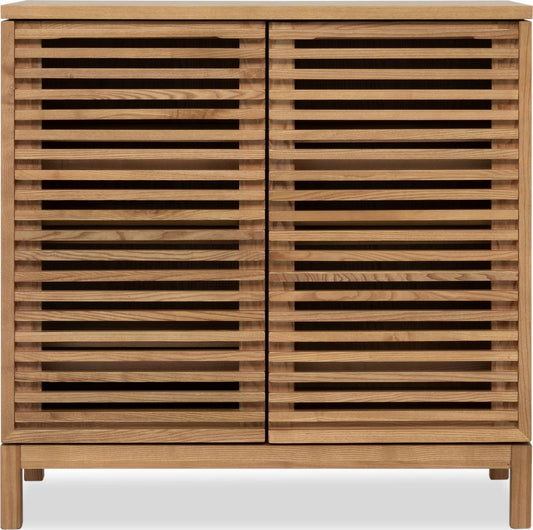 Modus Furniture - Tanner Bar Cabinet - Flaxen - QPUD80 view 2