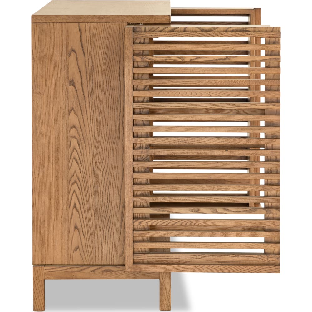 Modus Furniture - Tanner Bar Cabinet - Flaxen - QPUD80 view 7