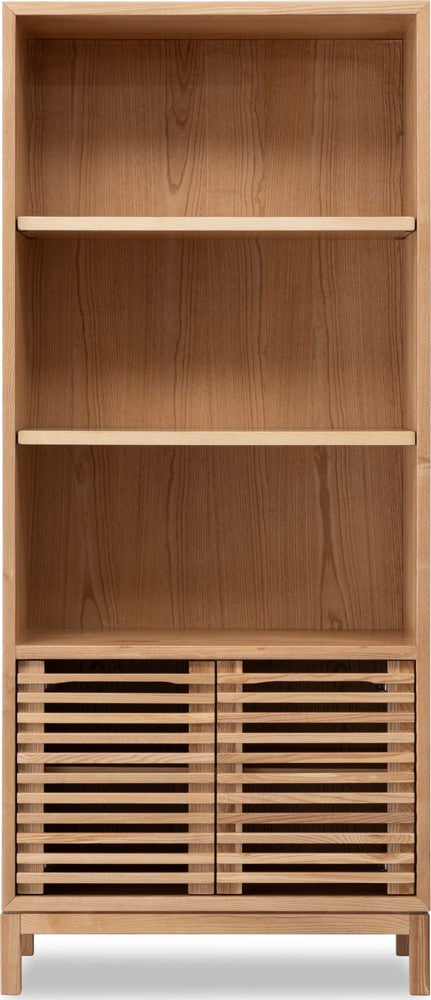 Modus Furniture - Tanner Bookcase - Flaxen - QPUD19 view 2