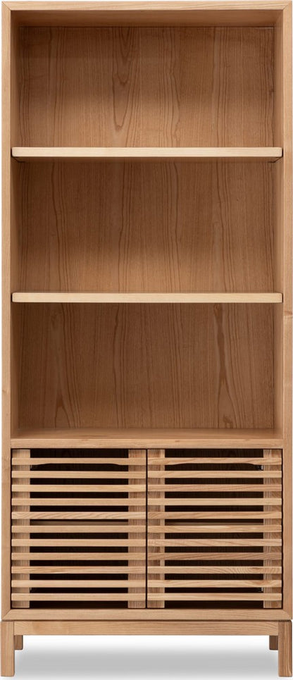 Modus Furniture - Tanner Bookcase - Flaxen - QPUD19 view 2