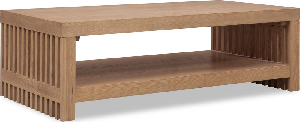 Modus Furniture - Tanner Coffee Table - Flaxen - QPUD21 view 1