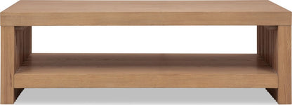 Modus Furniture - Tanner Coffee Table - Flaxen - QPUD21 view 2