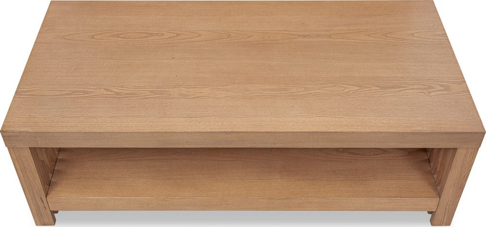 Modus Furniture - Tanner Coffee Table - Flaxen - QPUD21 view 4