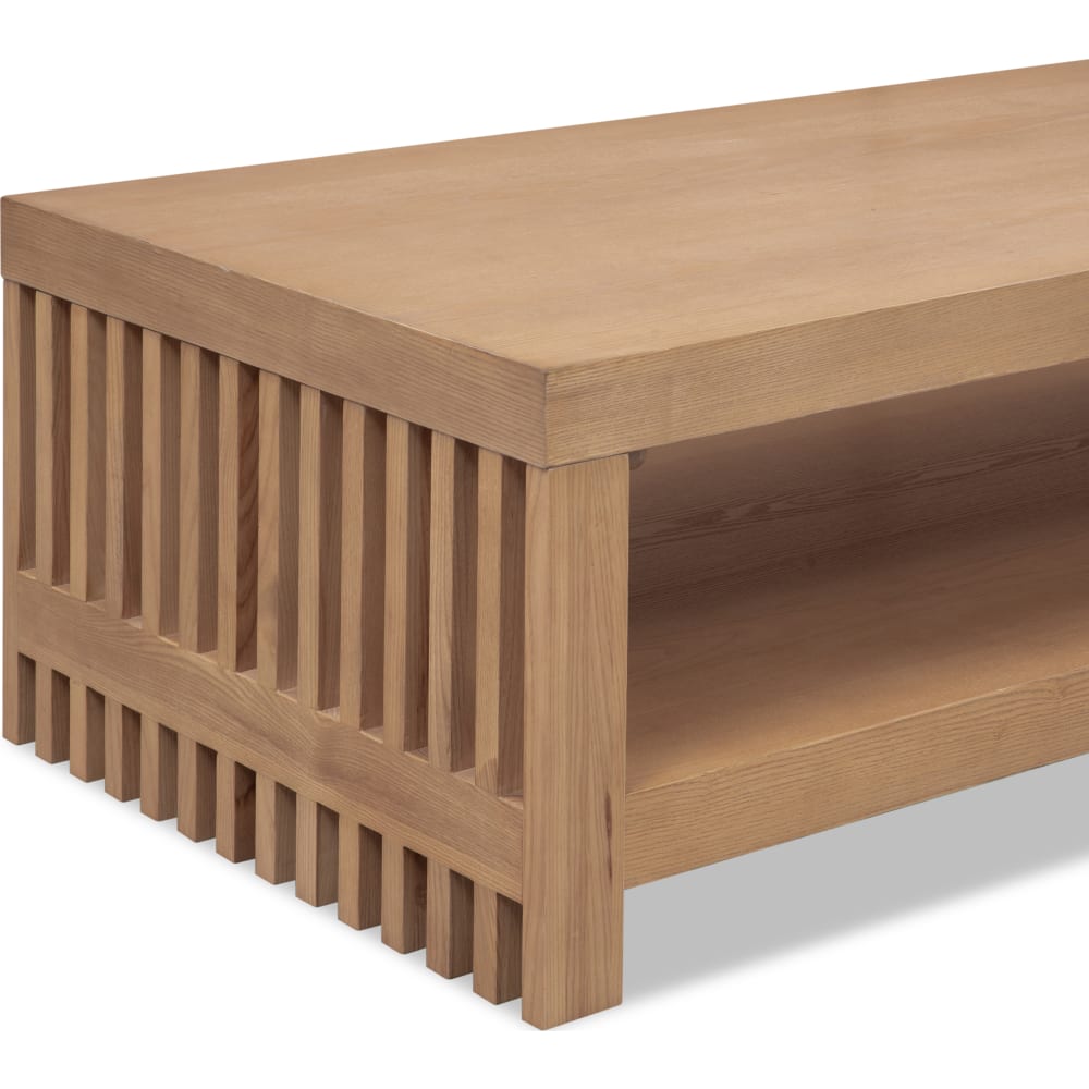 Modus Furniture - Tanner Coffee Table - Flaxen - QPUD21 view 7