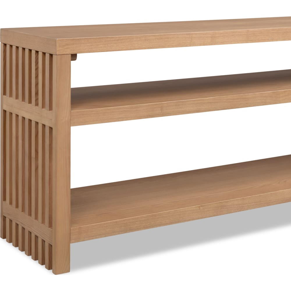Modus Furniture - Tanner Console Table - Flaxen - QPUD23 view 7