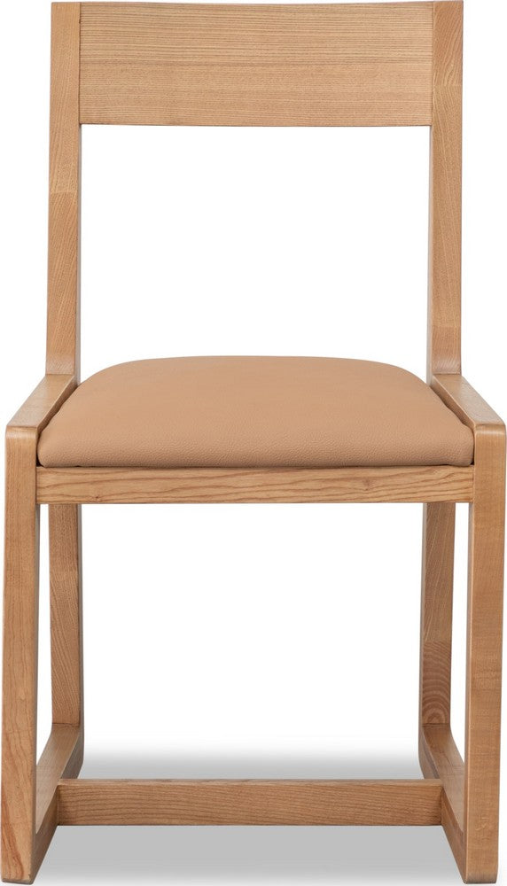 Modus Furniture - Tanner Dining Chair - Flaxen/Cam Tan Set of 2 - QPUD63_2 view 2