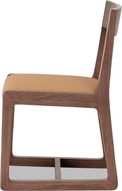 Modus Furniture - Tanner Dining Chair - Roux/CamTan Set of 2 - QPUA63_2 view 3