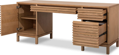 Modus Furniture - Tanner File Drawer Desk - Flx - QPUD11 view 3